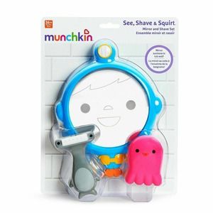 Munchkin See Shave and Squirt Mirror Set Bath Toy